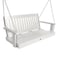 Highwood Usa Lehigh Porch Swing 4ft Outdoor Furniture for Patio, Backyard, Garden AD-PORL2-WHE - alternate 1
